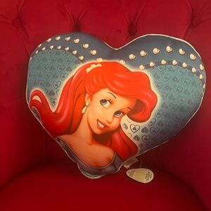 Rare Vintage Little Mermaid Pillow with tags
